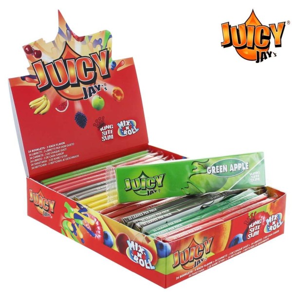 Fogli Slim Profumati 24 libretti JUICY JAY'S