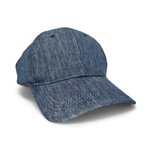 Hanfkappe in Jeansblau