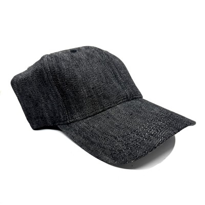 Hemp cap in denim gray Hemp cap in denim gray