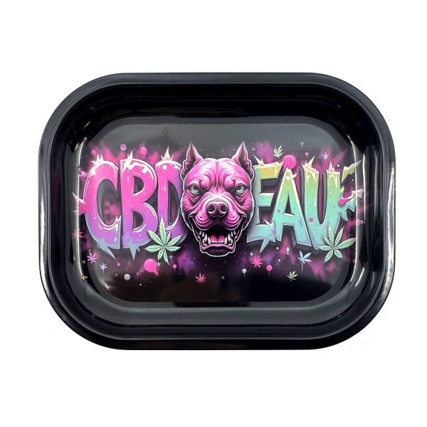 CBD'EAU Dog Street Art Rolling Tray