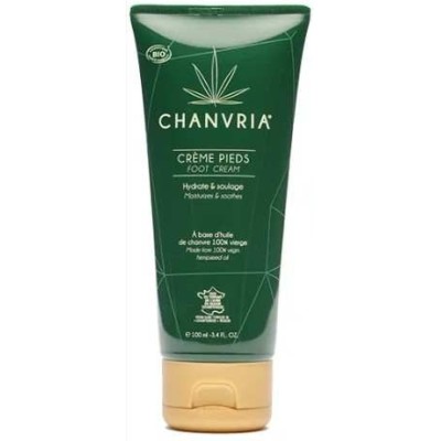 Creme para os pés com óleo de cânhamo orgânico | CHANVRIA Creme para os pés com óleo de cânhamo orgânico | CHANVRIA