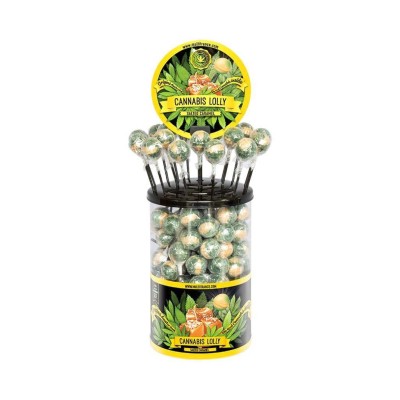Cannabis lollipop caramel - 100 pcs | MULTITRANCE Cannabis lollipop caramel - 100 pcs | MULTITRANCE