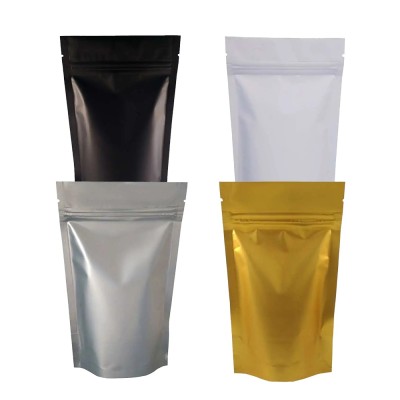 Matte aluminum pouch 8x13x5cm - 100 pcs Matte aluminum pouch 8x13x5cm - 100 pcs