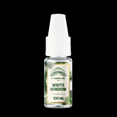 CBD E-liquid White Window | GREENEO nicotine-free