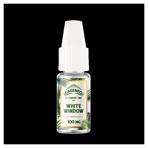 CBD E-liquid White Window | GREENEO nicotine-free