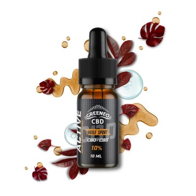 CBD & CBG 10% active oil | GREENEO CBD & CBG 10% active oil | GREENEO