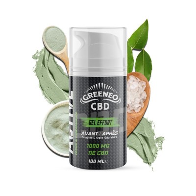 CBD-Gel für die Bemühung | GREENEO