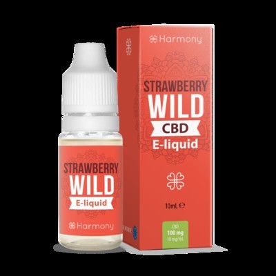 E-líquido CBD Strawberry Wild Harmony sem nicotina E-líquido CBD Strawberry Wild Harmony sem nicotina