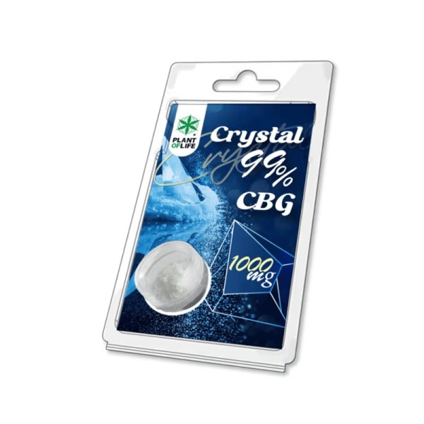 CBG Crystals 99% 1000mg | PLANT OF LIFE