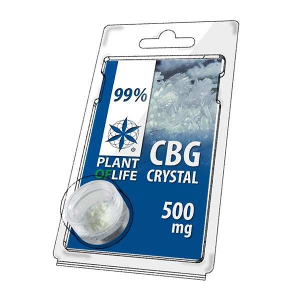 Cristalli di CBG 99% 500mg | PLANT OF LIFE