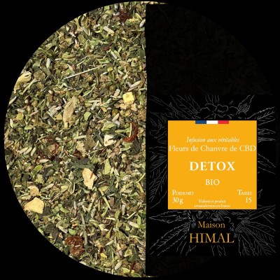 Bio CBD-Detox-Kräutertee - lose | MAISON HIMAL