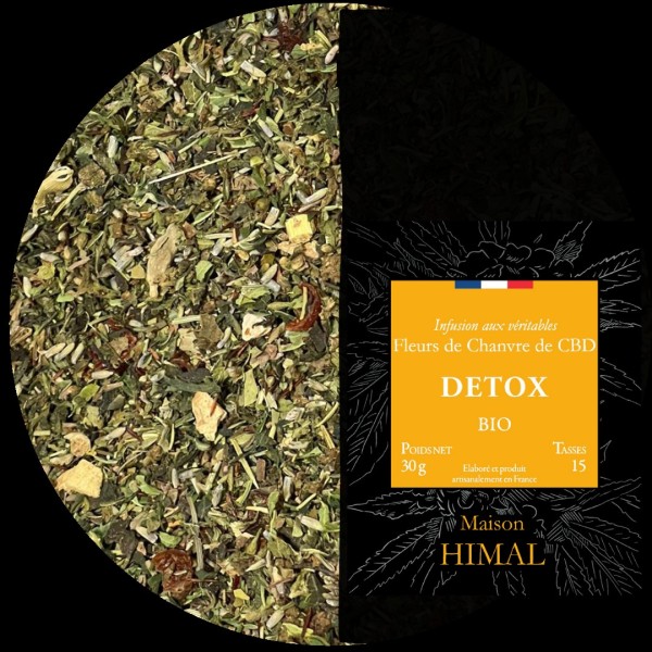 Bio CBD-Detox-Kräutertee - lose | MAISON HIMAL