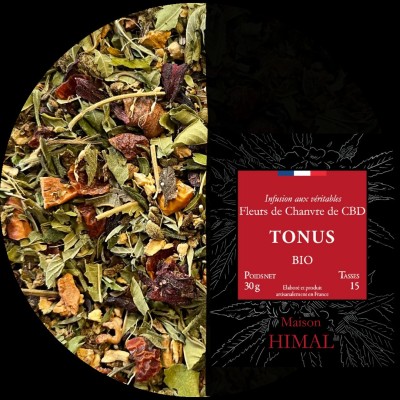 Infuso di CBD biologico tonificante - sfuso | MAISON HIMAL