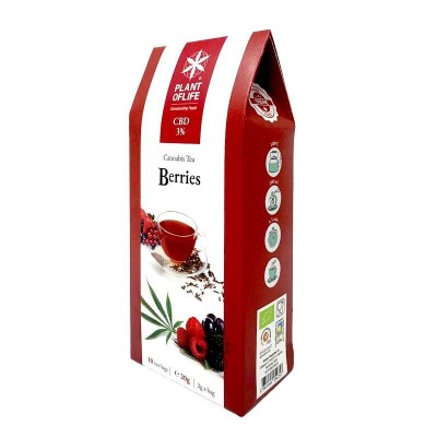Chá de CBD orgânico com frutas vermelhas | PLANT OF LIFE Chá de CBD orgânico com frutas vermelhas | PLANT OF LIFE