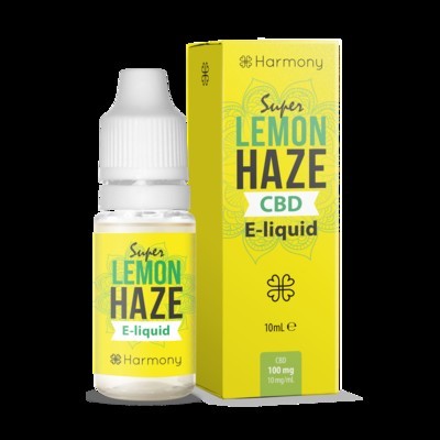 E-líquido CBD Super Lemon Haze | HARMONY sem nicotina