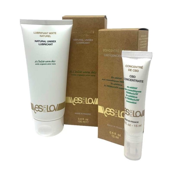 Gleitgel mit Aloe Vera & CBD-Konzentrat | YES FOR LOV