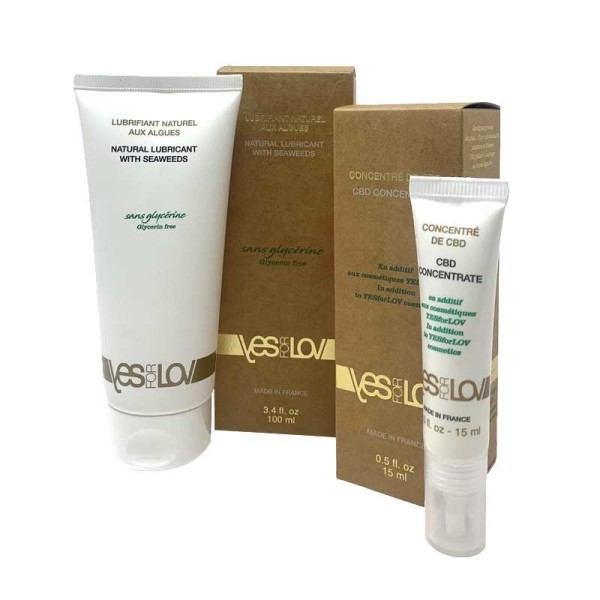 Lubrificante de algas & concentrado de CBD | YES FOR LOV