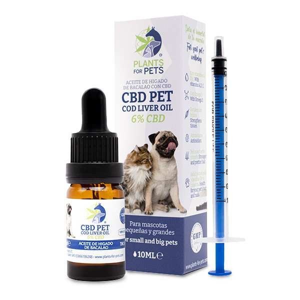 Aceite CBD para animales 6% | PLANTS FOR PETS