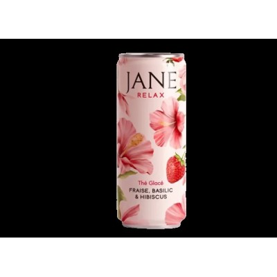 CBD-Tee mit Bio-Hibiskus, Erdbeere und Basilikum | JANE CBD-Tee mit Bio-Hibiskus, Erdbeere und Basilikum | JANE