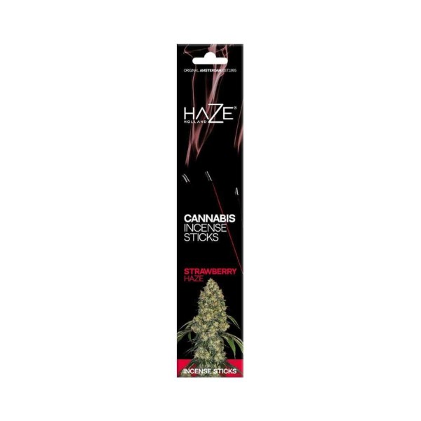 Incenso Cannabis Strawberry Haze - 15 bastoncini
