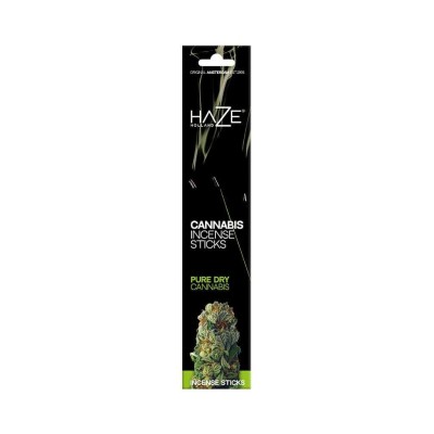Incenso Pure Dry Cannabis Haze - 15 bastoncini