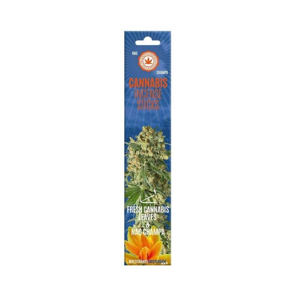 Bastoncini di incenso Fresh Cannabis Nag Champa MULTITRANCE