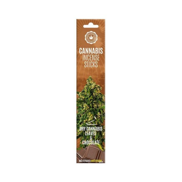 Incenso Cannabis Seca Chocolate MULTITRANCE 15 varetas