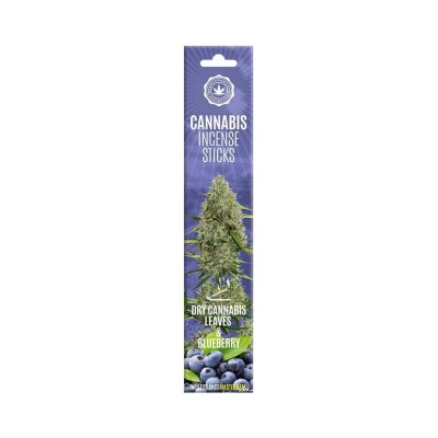 Incienso Cannabis Seco Cannabis y Arándano - 15 varillas