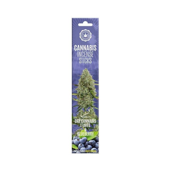 Incienso Cannabis Seco Cannabis y Arándano - 15 varillas