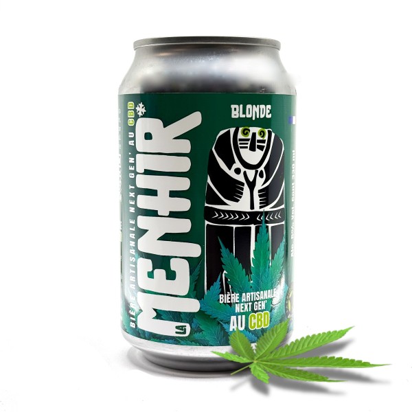 CBD-Bier - 33cl Dose | MENHIR