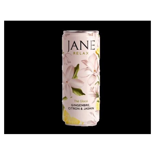 Chá CBD gengibre limão jasmim orgânico| JANE