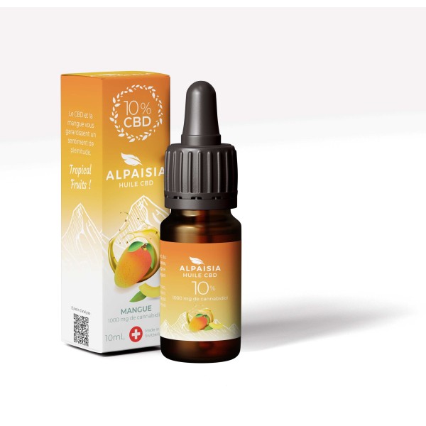 CBD-Öl 10% Broad Spectrum Mango | ALPAISIA