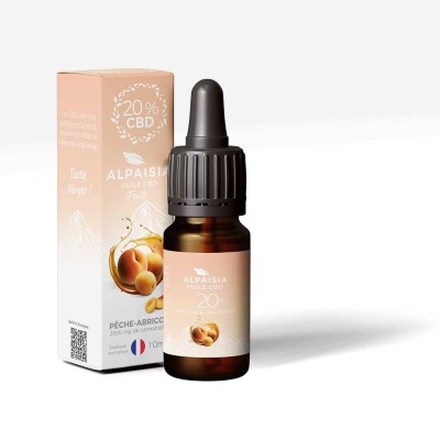 Óleo de CBD 20% broad spectrum pêssego e damasco | ALPAISIA Óleo de CBD 20% broad spectrum pêssego e damasco | ALPAISIA