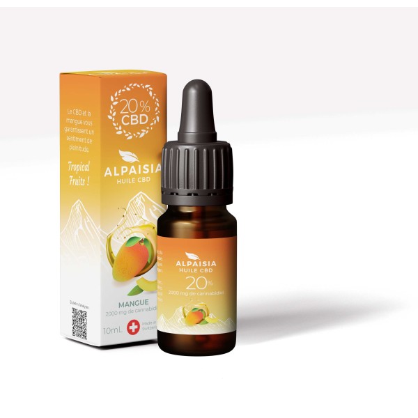 Aceite de CBD 20% de espectro amplio con sabor a mango | ALPAISIA