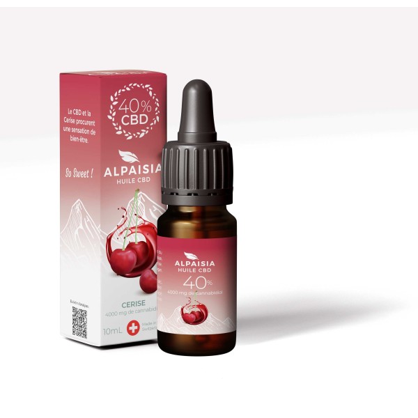 CBD-Öl 40% Breitspektrum Kirsche | ALPAISIA