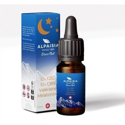 Olio CBD 10% full spectrum dolce notte | ALPAISIA Olio CBD 10% full spectrum dolce notte | ALPAISIA