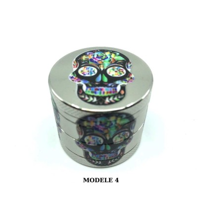 Grinder 40mm calavera hippie | CHAMP HIGH Grinder 40mm calavera hippie | CHAMP HIGH