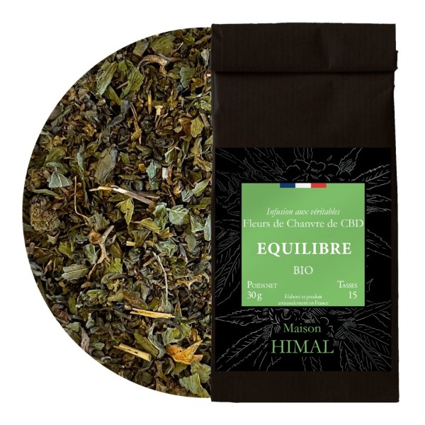 Bio CBD-Kräutertee für Ausgewogenheit - lose | MAISON HIMAL
