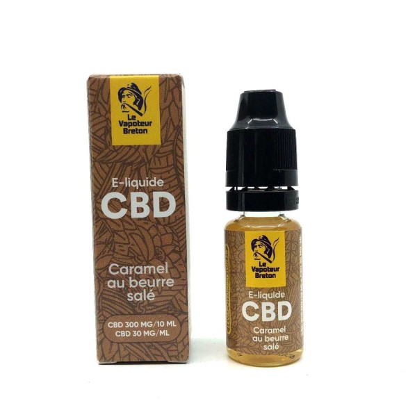 CBD E-Liquid Salzbutter-Karamell 300mg/10ml nikotinfrei