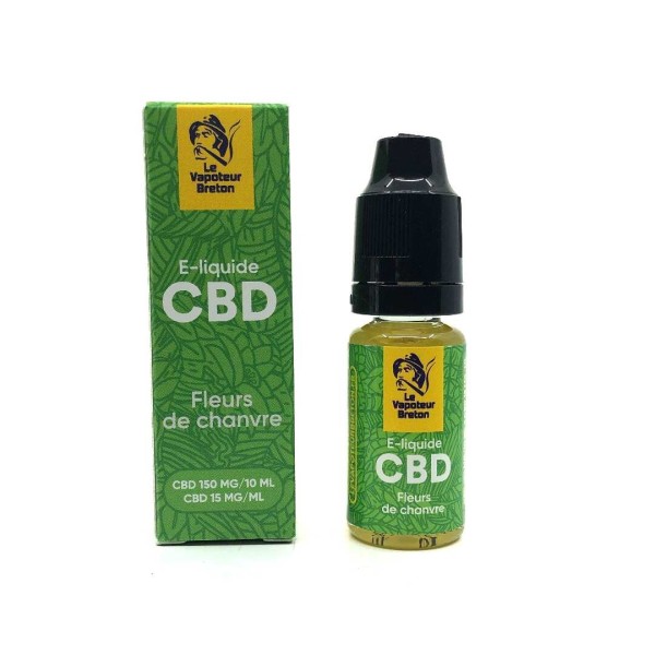 CBD-Liquid mit Hanfblüten 150mg | LE VAPOTEUR BRETON nikotinfrei