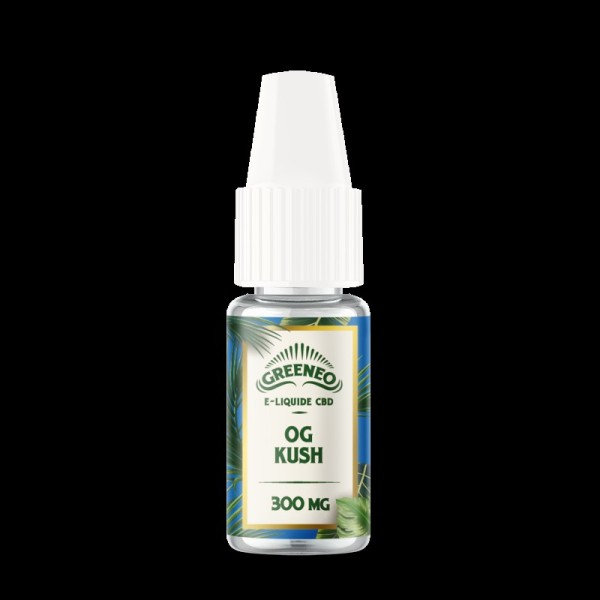 E-líquido CBD OG Kush sem nicotina