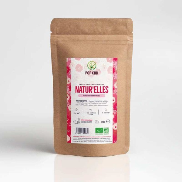 Chá de ervas CBD orgânico natur'elles | POP CBD