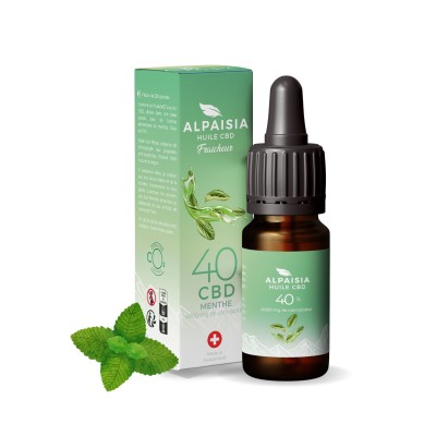 Óleo CBD 40% broad spectrum menta | ALPAISIA Óleo CBD 40% broad spectrum menta | ALPAISIA