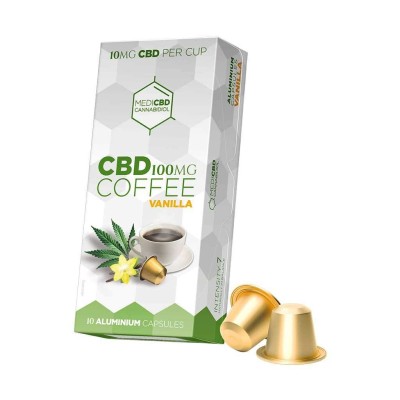 Cápsulas de CBD con sabor a vainilla | MEDICBD