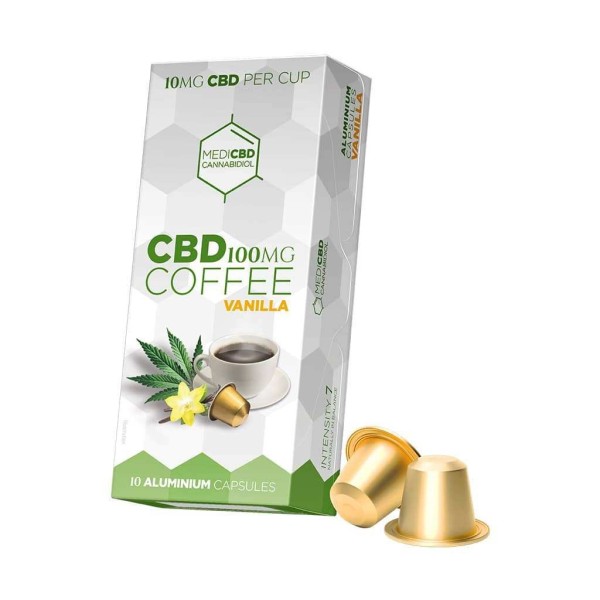 Cápsulas de CBD con sabor a vainilla | MEDICBD