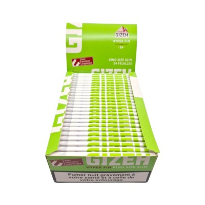 Slim King Size Blättchen x 34 - 50er Pack | GIZEH Slim King Size Blättchen x 34 - 50er Pack | GIZEH