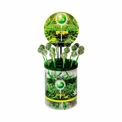 Lecca-lecca alla cannabis Haze - Confezione da 100