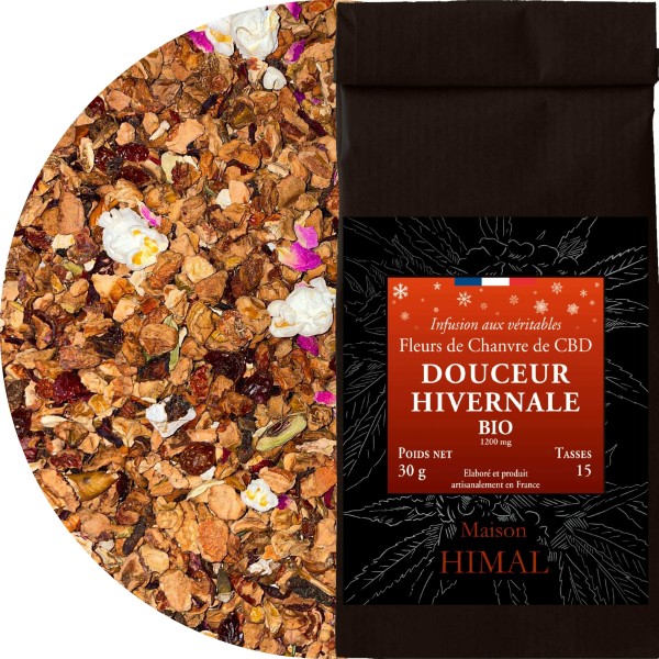 Bio CBD-Tee winterliche Milde - lose | MAISON HIMAL