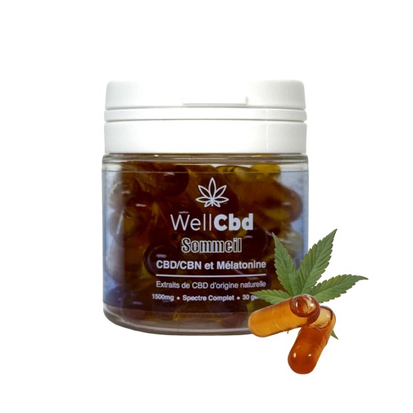 Cápsula CBD para dormir | WELL CBD
