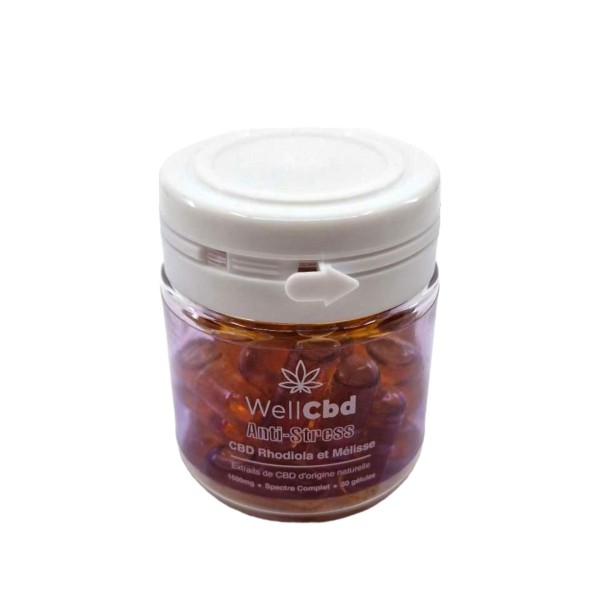 Capsula CBD anti-stress | WELL CBD